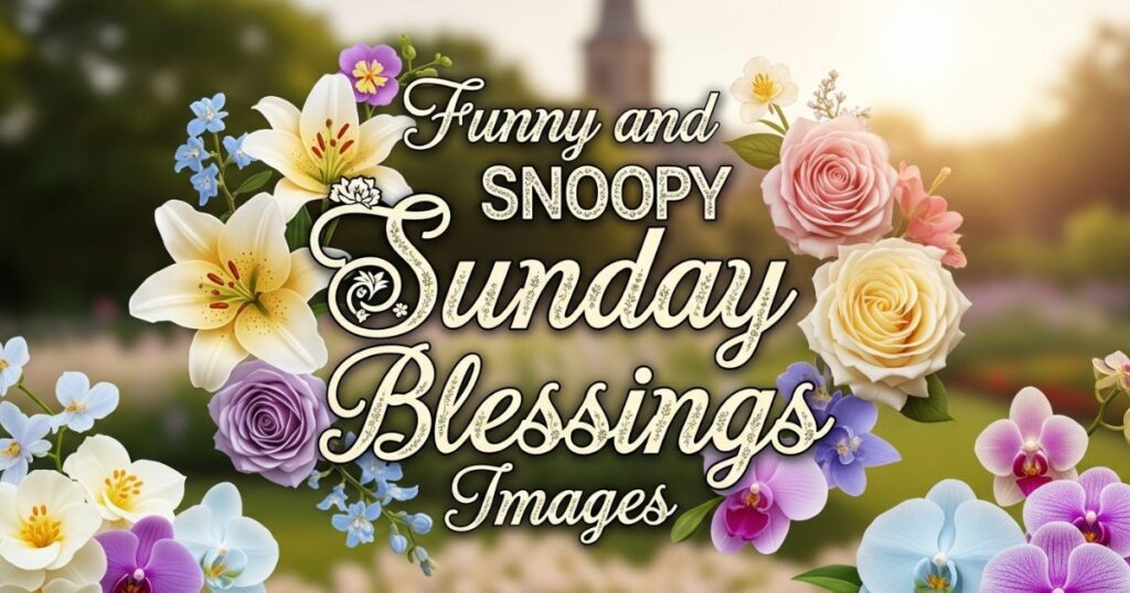 Funny and Snoopy Sunday Blessings Images