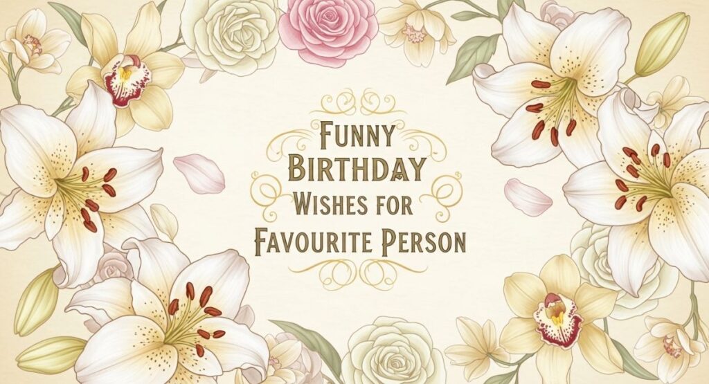 Funny Birthday Wishes for Favourite Person