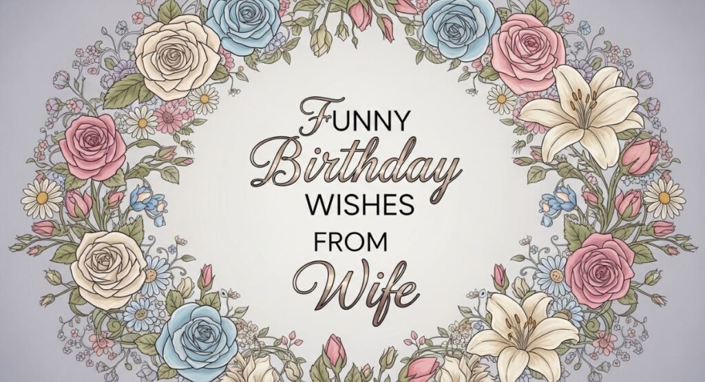 Funny Birthday Wishes from Wife