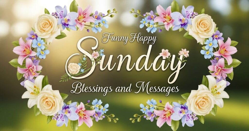 Funny Happy Sunday Blessings and Messages