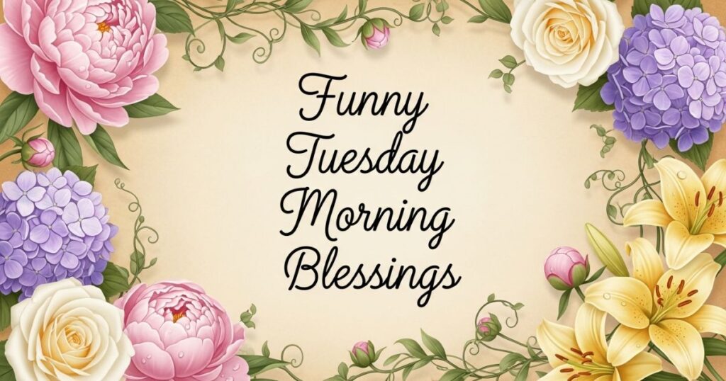 Funny Tuesday Morning Blessings
