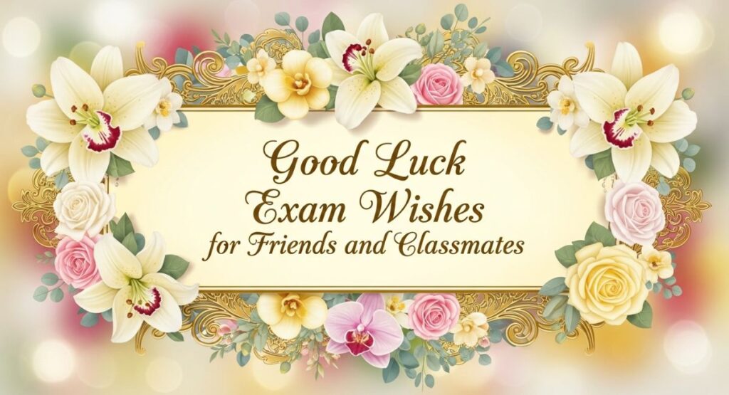 Good Luck Exam Wishes for Friends and Classmates