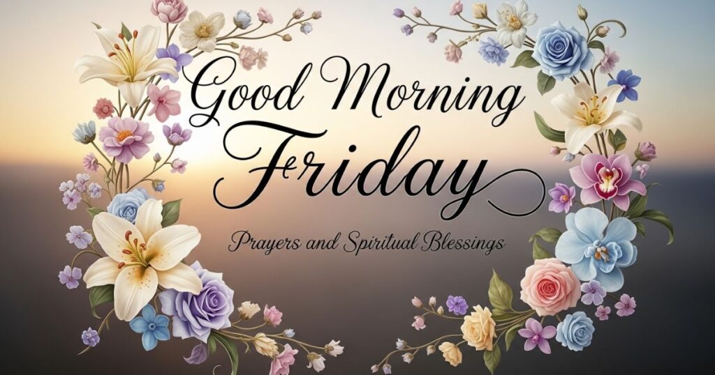 Good Morning Friday Prayers and Spiritual Blessings