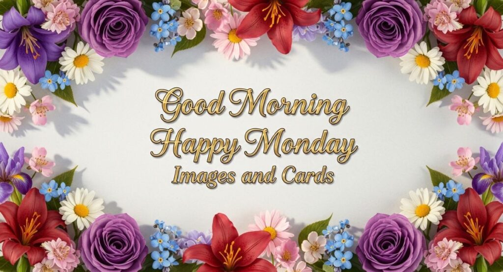 Good Morning Happy Monday Images and Cards
