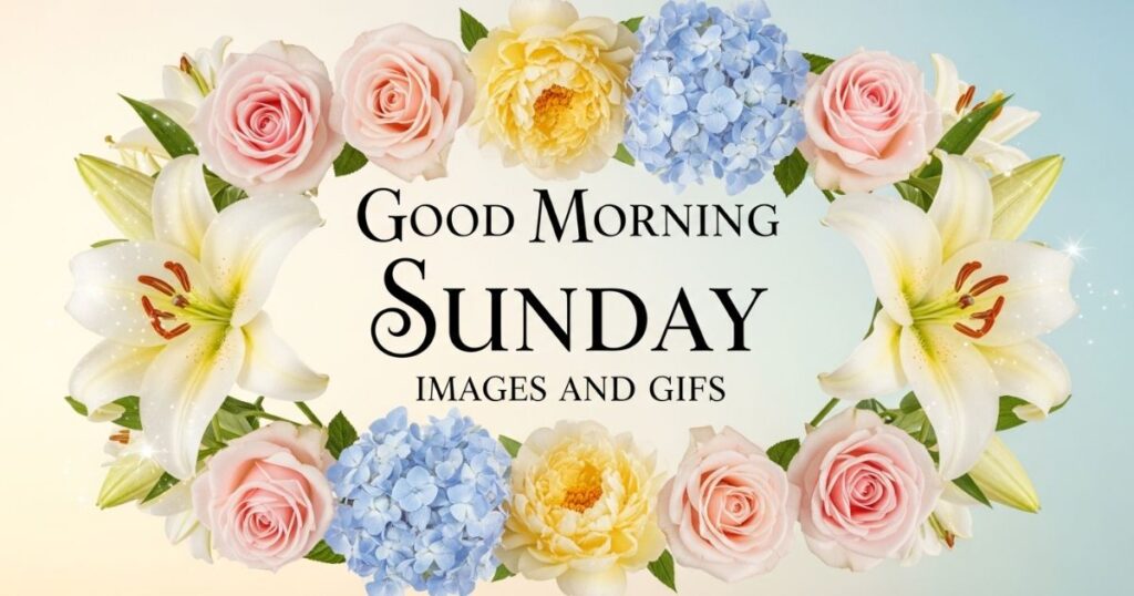 Good Morning Sunday Images and GIFs