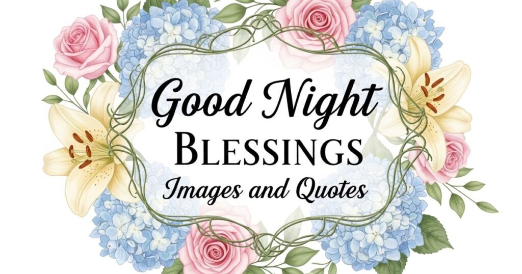 Good Night Blessings Images and Quotes