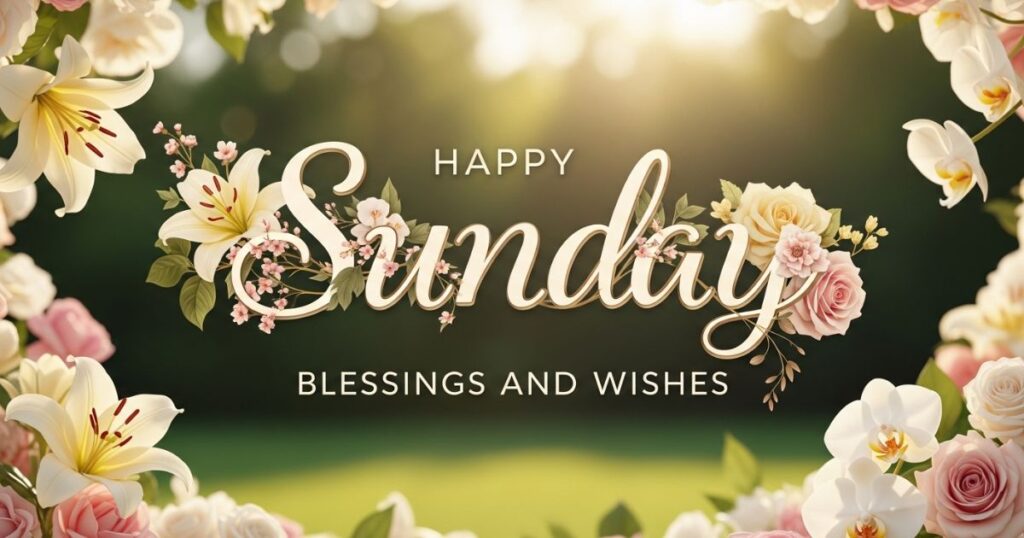 Happy Sunday Blessings and Wishes