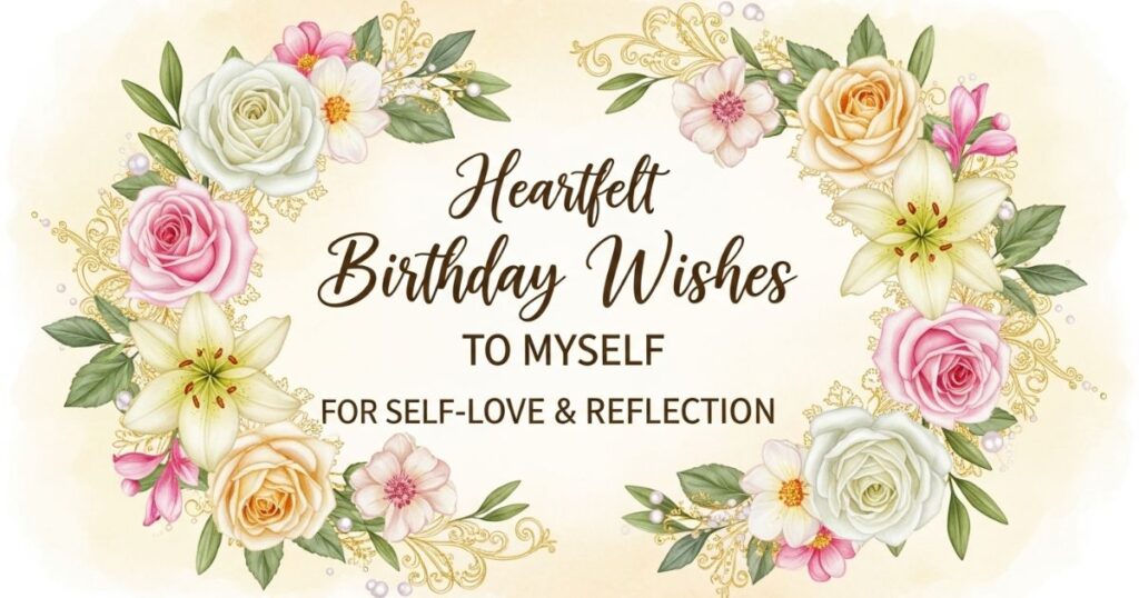 Heartfelt Birthday Wishes to Myself for Self-Love & Reflection