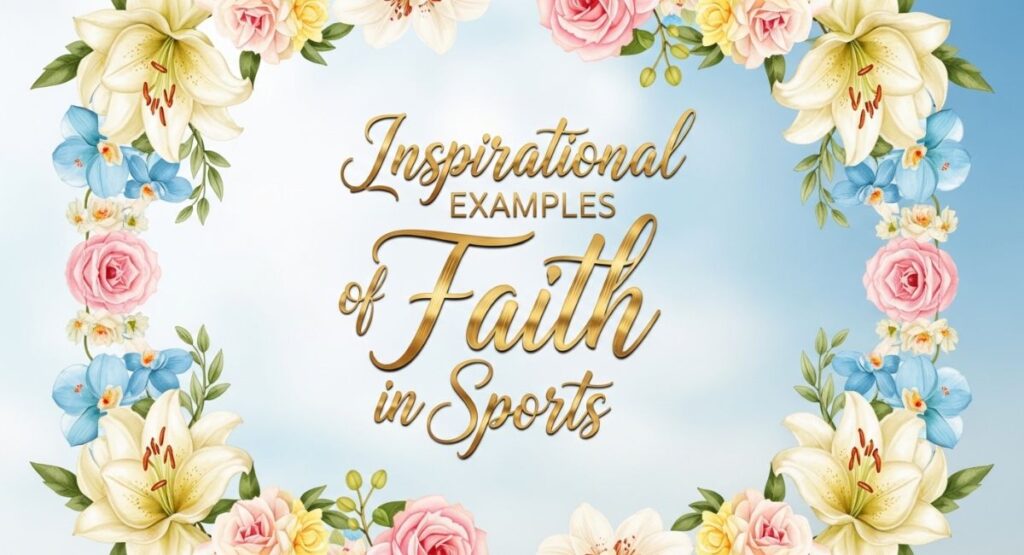 Inspirational Examples of Faith in Sports