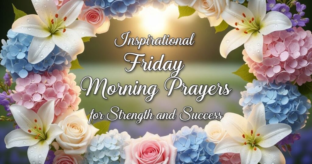 Inspirational Friday Morning Prayers for Strength and Success