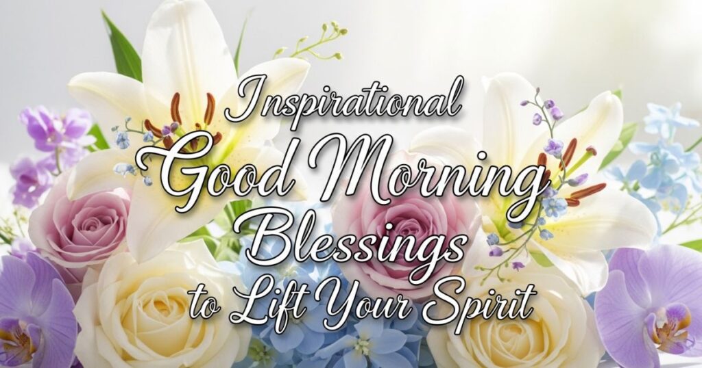 Inspirational Good Morning Blessings to Lift Your Spirit