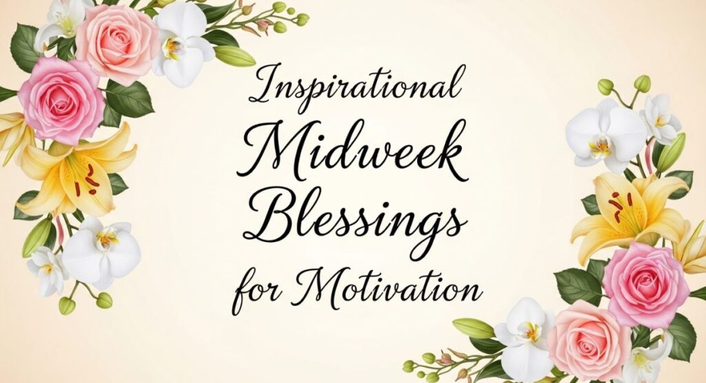 Inspirational Midweek Blessings for Motivation