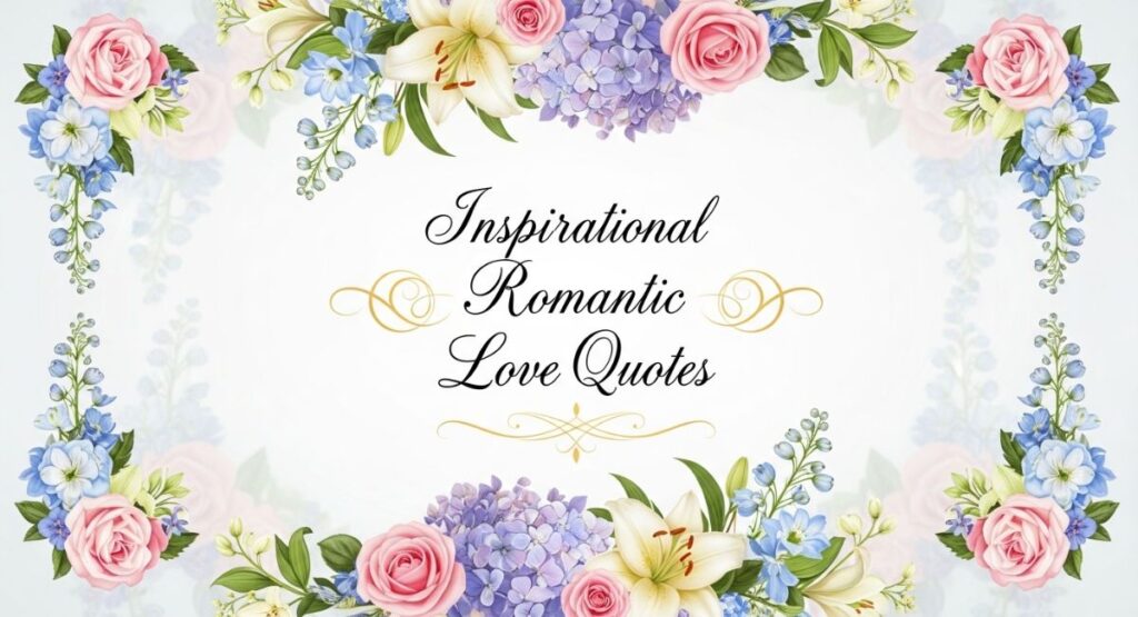 Inspirational Romantic Love Quotes