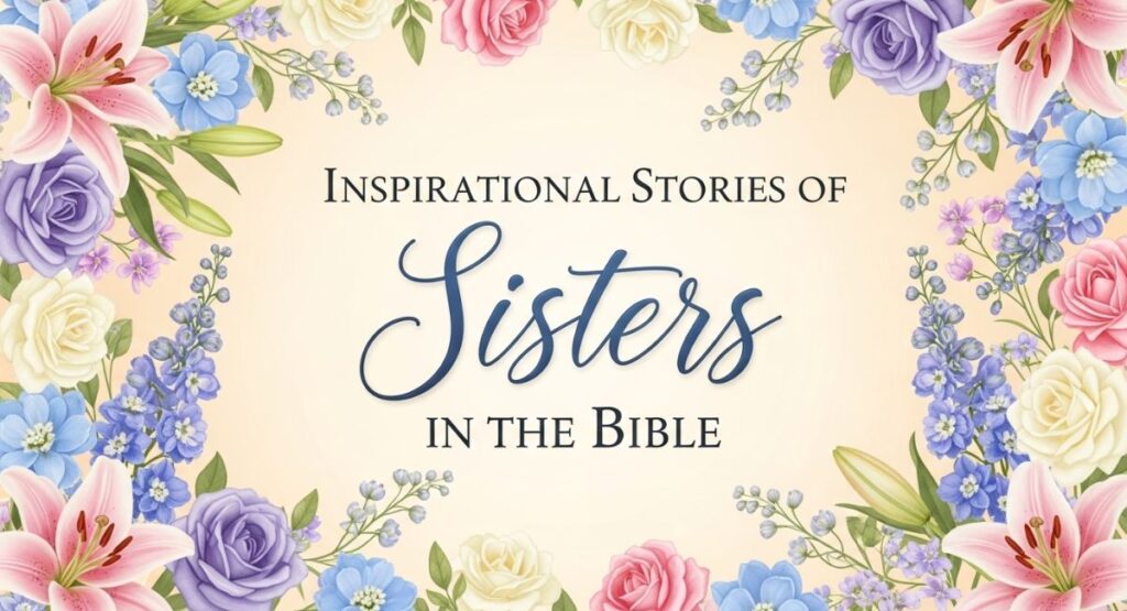 Inspirational Stories of Sisters in the Bible