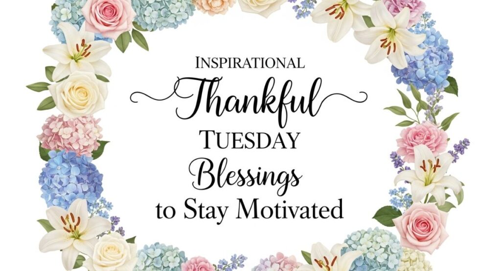 Inspirational Thankful Tuesday Blessings to Stay Motivated