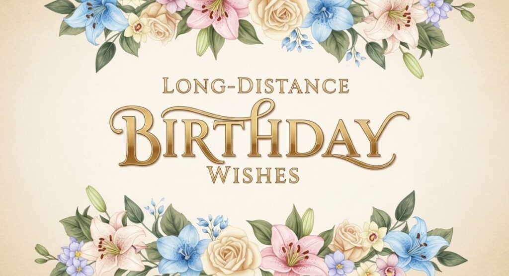Long-Distance Birthday Wishes