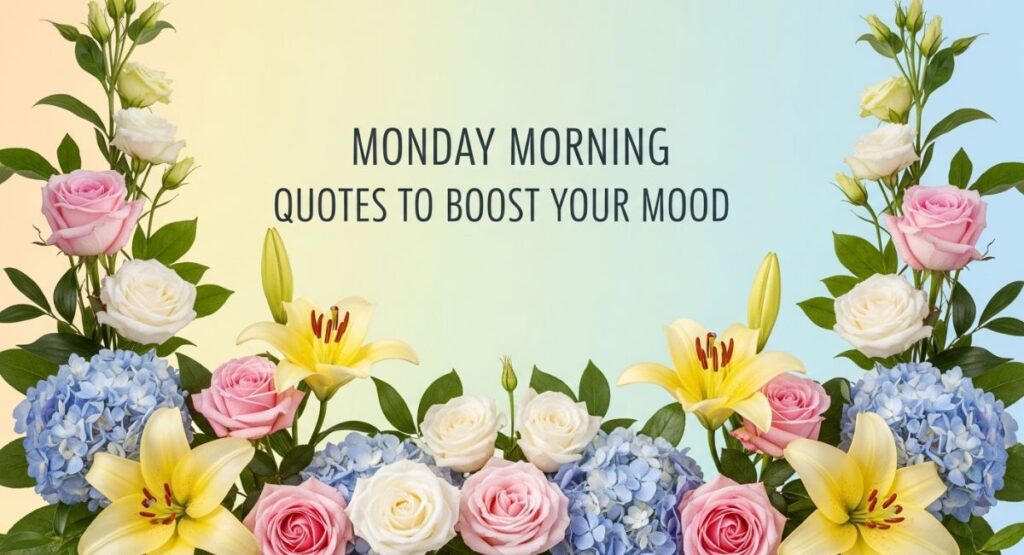 Monday Morning Quotes to Boost Your Mood