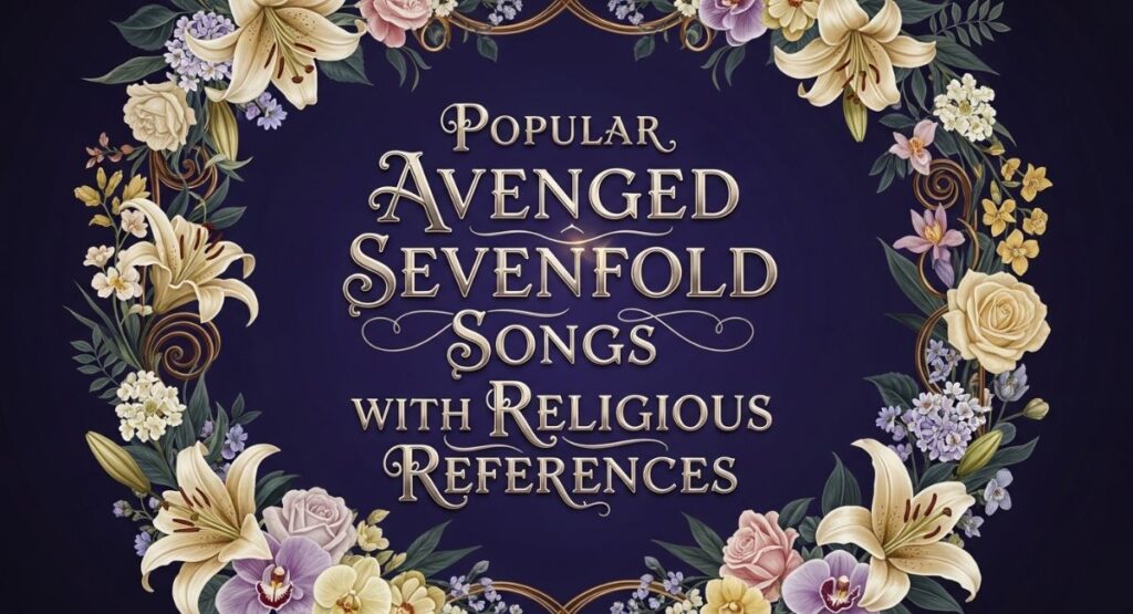 Popular Avenged Sevenfold Songs with Religious References
