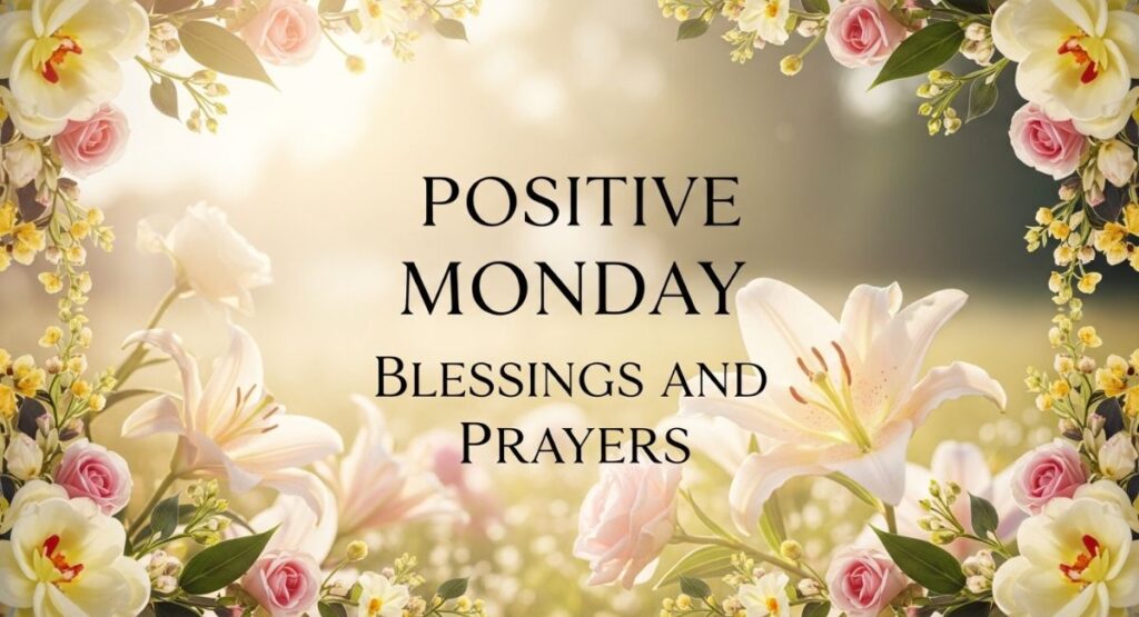 Positive Monday Blessings and Prayers