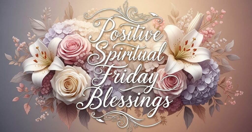 Positive Spiritual Friday Blessings