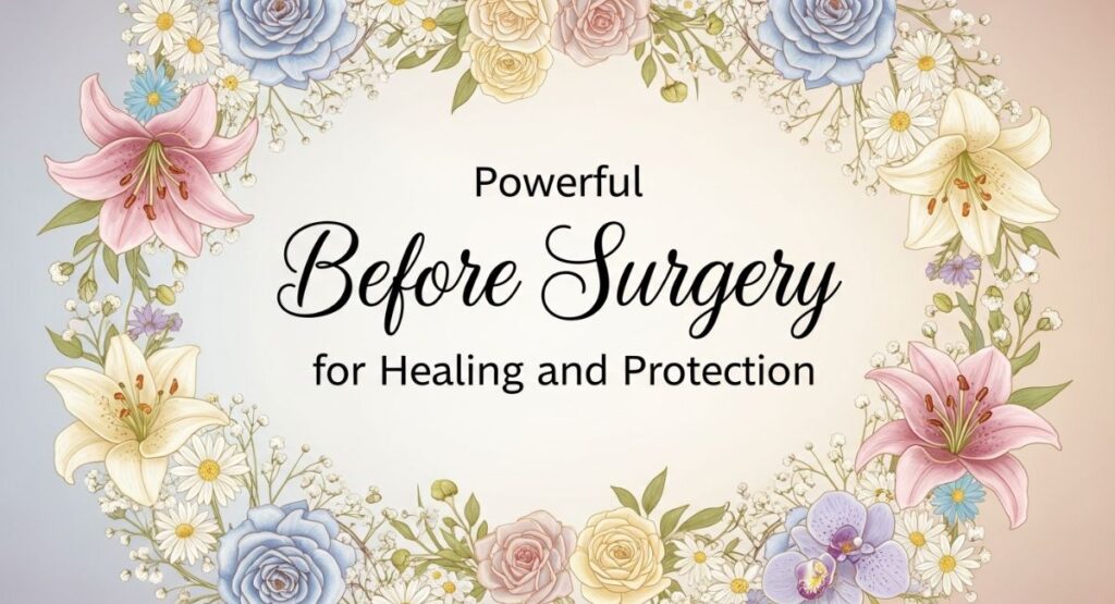Powerful Before Surgery Prayers for Healing and Protection