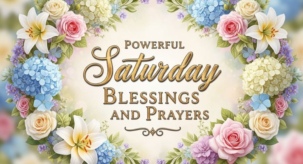 Powerful Saturday Blessings and Prayers