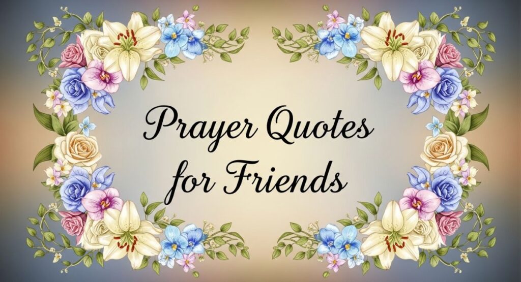 Prayer Quotes for Friends