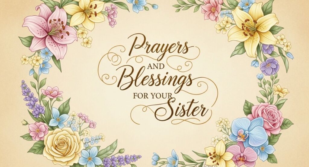 Prayers and Blessings for Your Sister