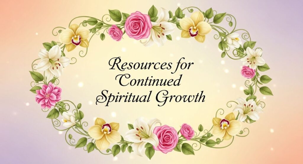 Resources for Continued Spiritual Growth