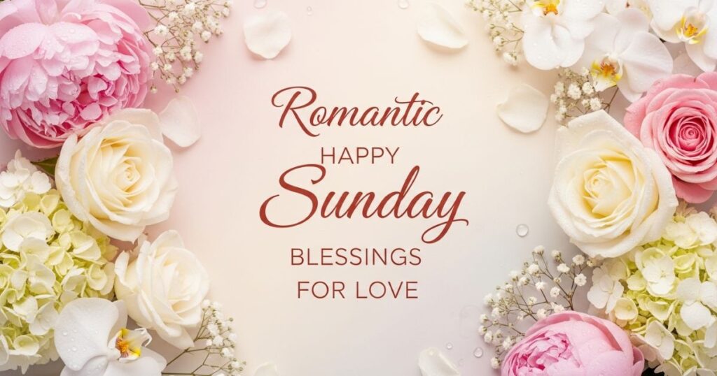 Romantic Happy Sunday Blessings for Love