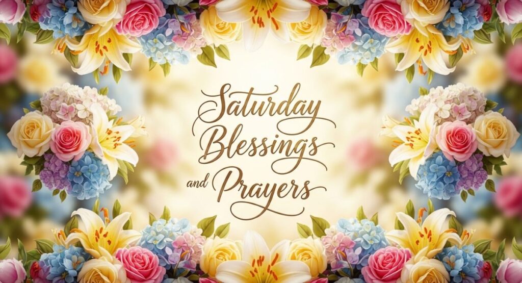 Saturday Blessings and Prayers