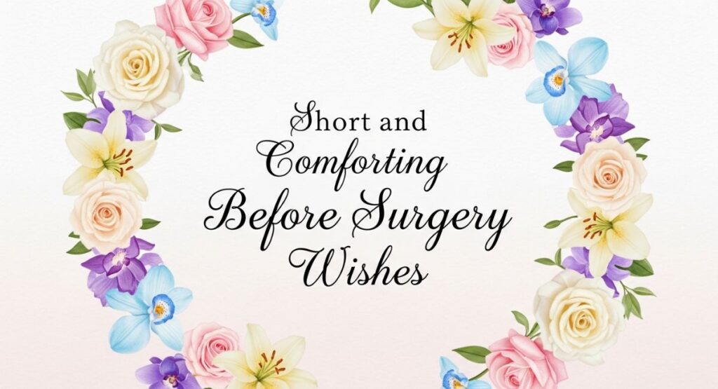 Short and Comforting Before Surgery Wishes