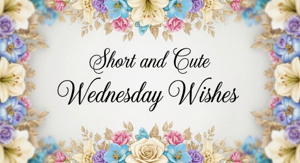 Short and Cute Wednesday Wishes