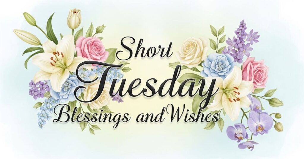Short Tuesday Blessings and Wishes