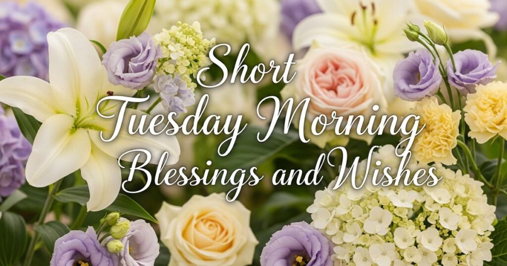 Short Tuesday Morning Blessings and Wishes