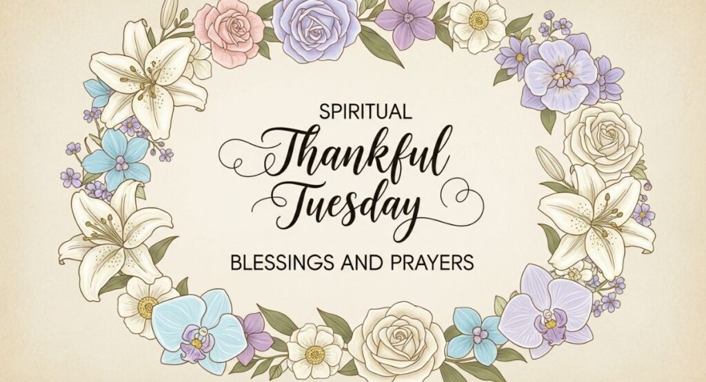 Spiritual Thankful Tuesday Blessings and Prayers