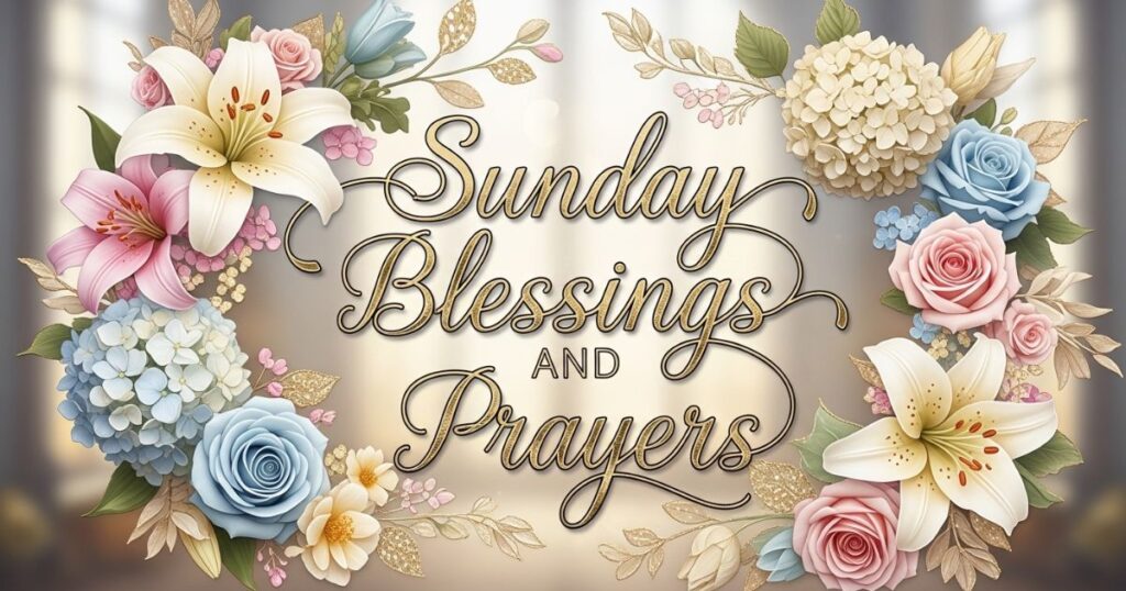 Sunday Blessings and Prayers