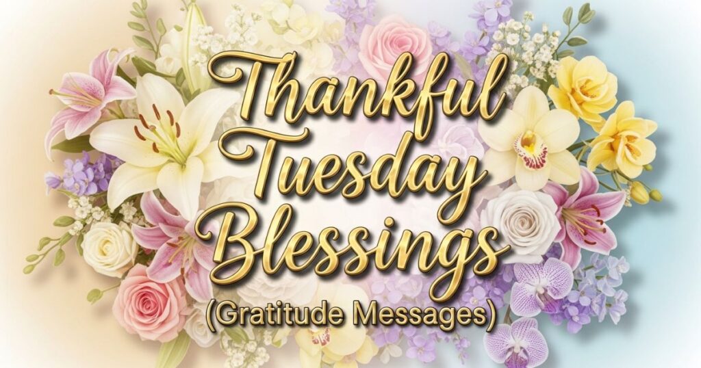 Thankful Tuesday Blessings (Gratitude Messages)