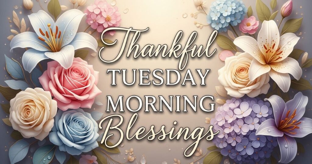 Thankful Tuesday Morning Blessings