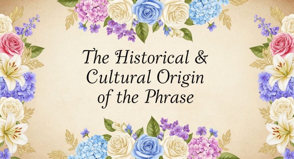 The Historical & Cultural Origin of the Phrase