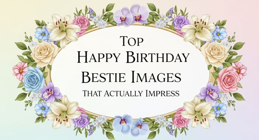 Top Happy Birthday Bestie Images That Actually Impress