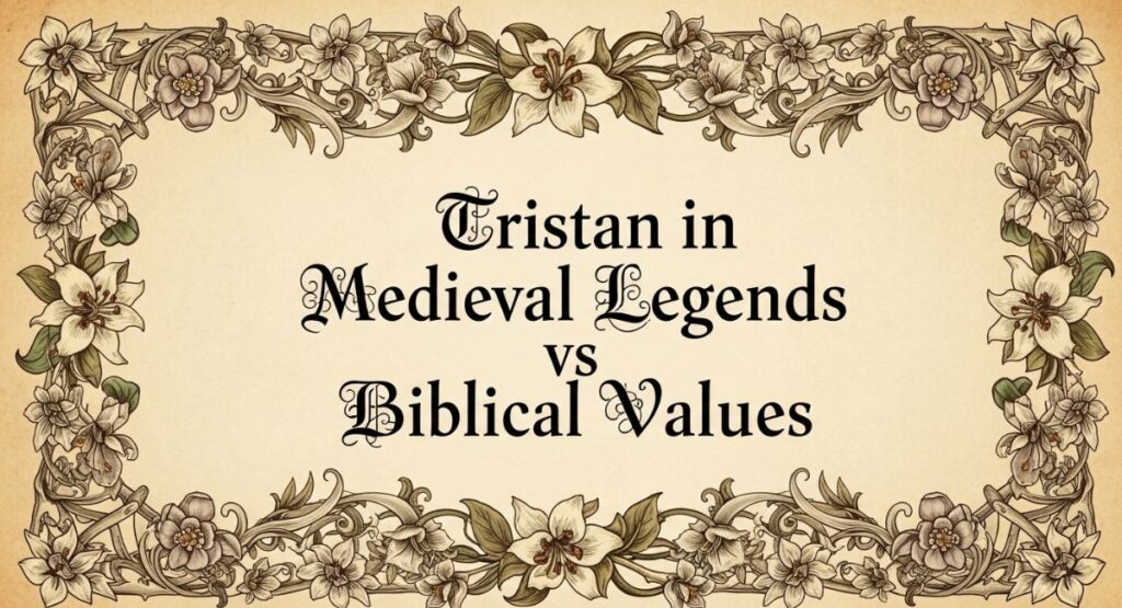 Tristan in Medieval Legends vs Biblical Values