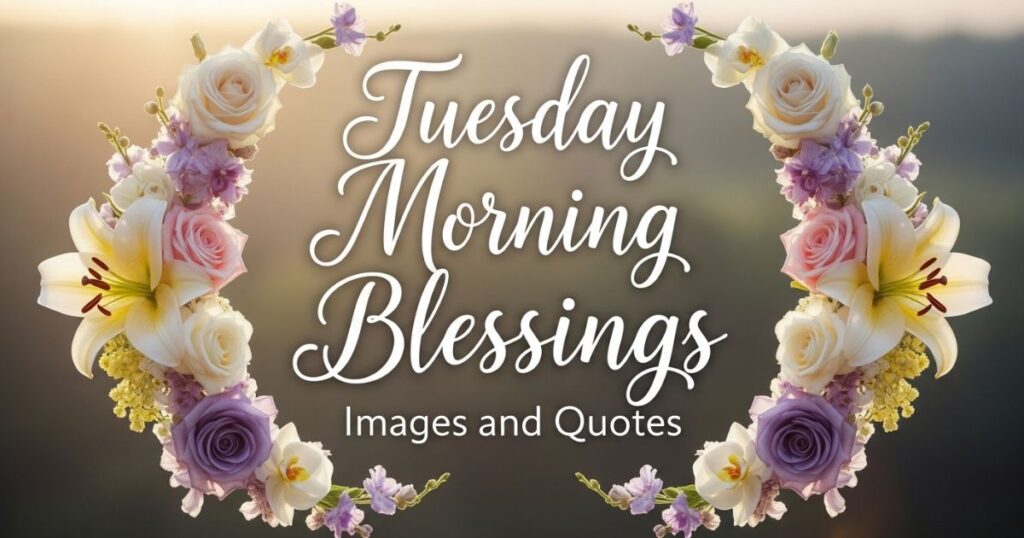 Tuesday Morning Blessings Images and Quotes