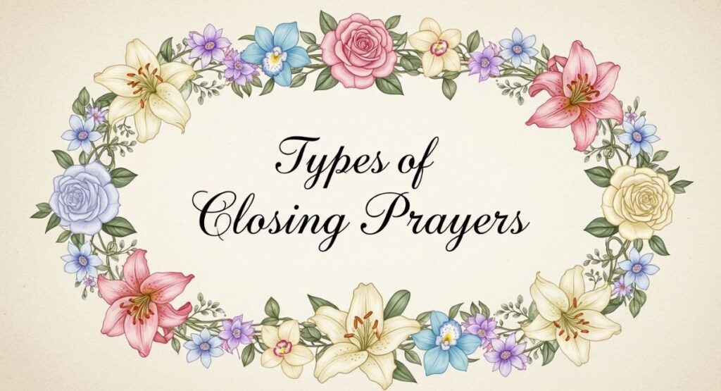 Types of Closing Prayers