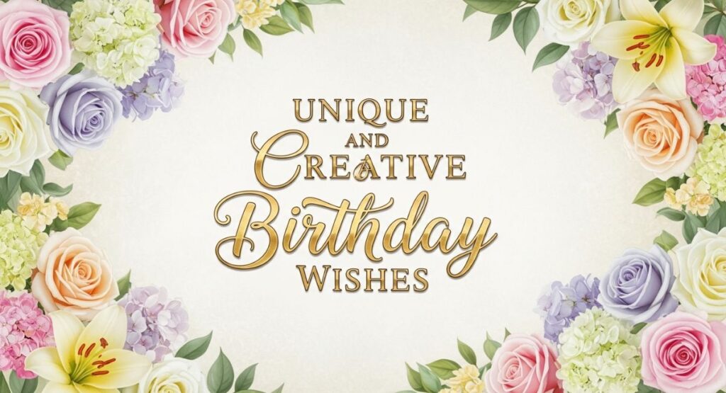 Unique and Creative Birthday Wishes