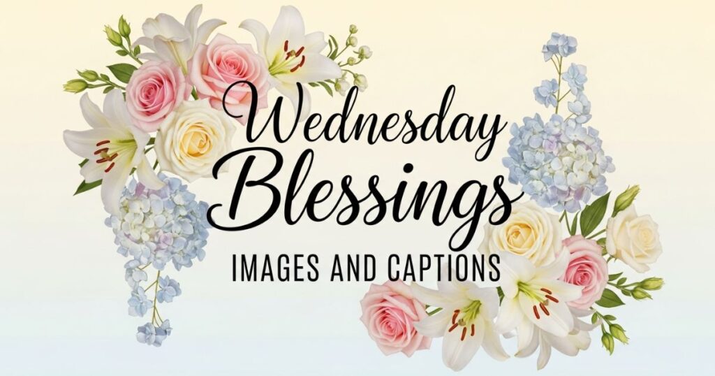 Wednesday Blessings Images and Captions