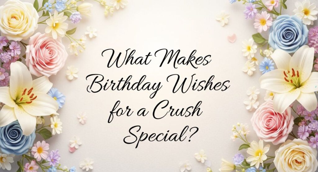 What Makes Birthday Wishes for a Crush Special?