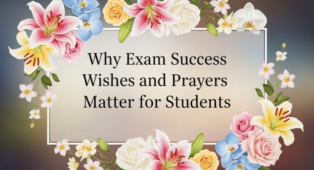 Why Exam Success Wishes and Prayers Matter for Students