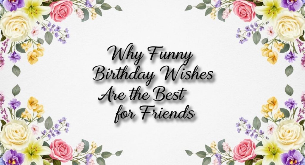 Why Funny Birthday Wishes Are the Best for Friends