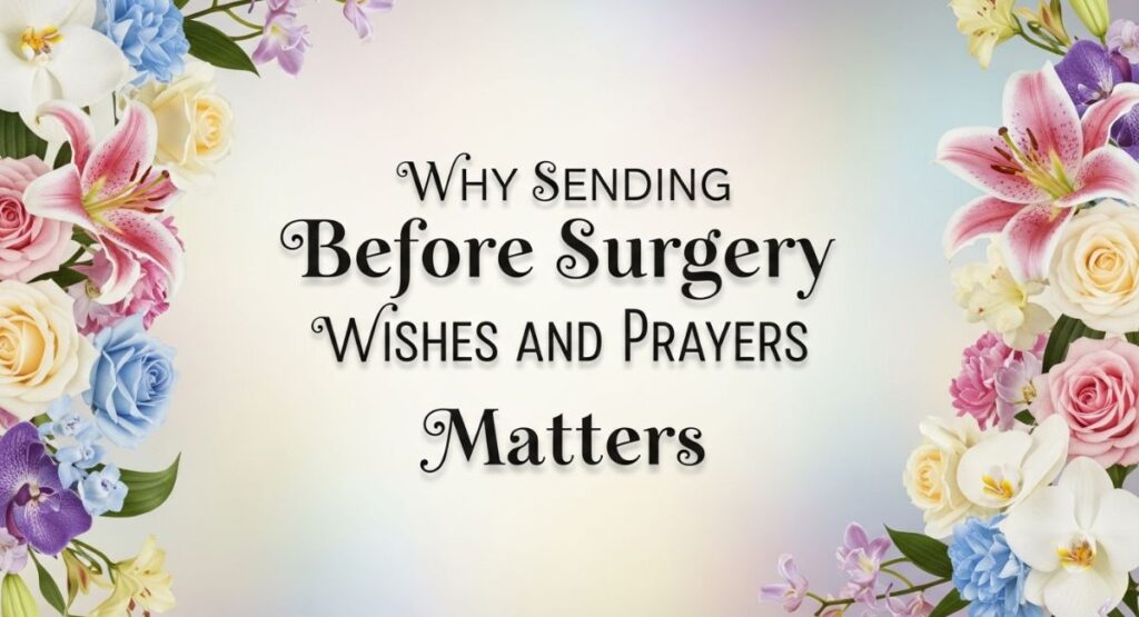 Why Sending Before Surgery Wishes and Prayers Matters